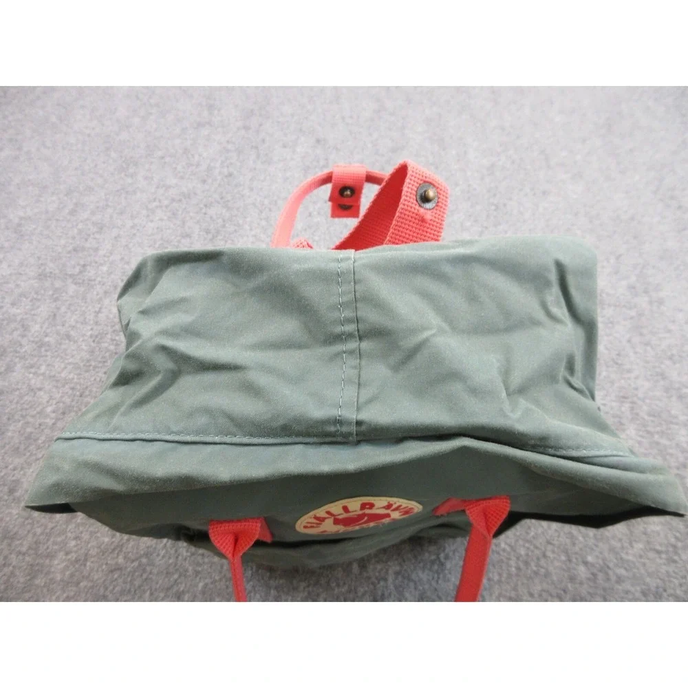 Fjallraven Kanken Sling‎ Mini Backpack Frost Green Coral Pink Casual Pocket